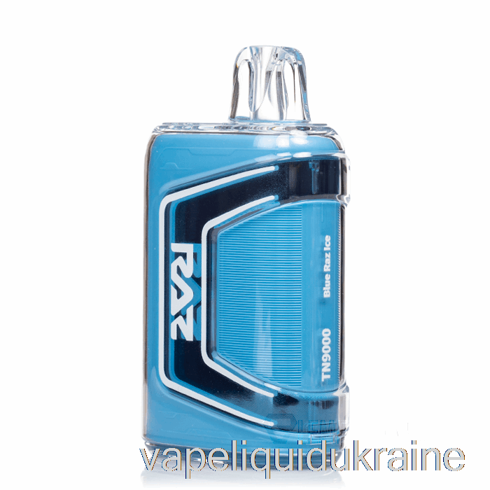 Vape Liquid Ukraine RAZ TN9000 Disposable Blue Razz Ice